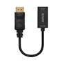 Adaptateur DisplayPort vers HDMI Savio AK-62 20 cm