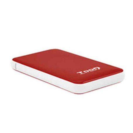 TooQ TQE-2528R Boîtier de disques de stockage Enceinte ssd Rouge 2.5"