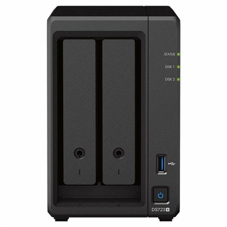 Stockage en Réseau NAS Synology DS723+ Noir AM4 Socket: AMD Ryzen AMD Ryzen R1600