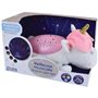 Peluche veilleuse et musicale LICORNE - JEMINI - +/- 39 cm - Rose - Piles - Plush