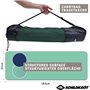 Tapis de yoga - FITNESS - SCHILDKRÖT - 180 x 61 cm - 4 mm - Sac inclus - Vert / Bleu