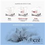 CAT IT Fontaine a eau automatique pour chat - 2,5 L - Blanc