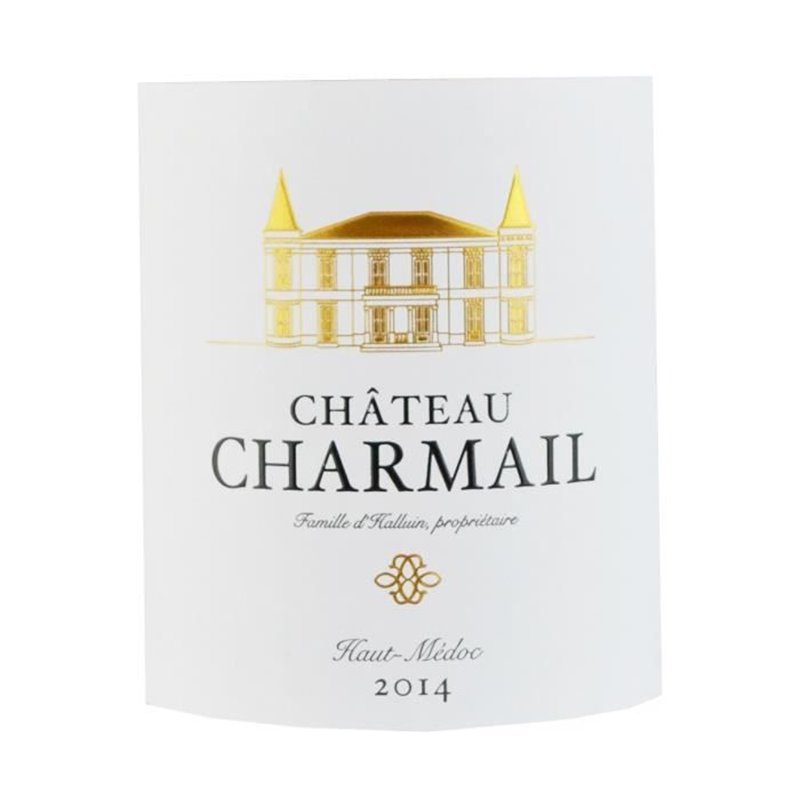 Image secondaire de Château Charmail 2014 Cru Bourgeois - AOC Haut-Médoc - Vin rouge de Bordeaux - 1 bouteille 0.75 cl