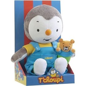 Jemini T'choupi - Peluche Tchoupi 30 cm avec ourson Jemini T'choupi - Peluche Tchoupi 30 cm avec ourson