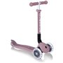 Trottinette 3 roues pliable - GLOBBER - JUNIOR LIGHTS ECOLOGIC - Rose Framboise - Lumineuses - Plastique recyclé - 2 a 6 ans - 5