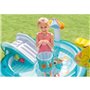 Aire de jeux gonflable - INTEX - Alligator - 160 Litres - 2 ans+ - 201 x 160 x 84 cm - Inclus : 1 bouée canard et un sce