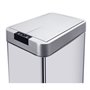 KITCHEN MOVE Poubelle automatique SILVERLAKE - 70L - Inox avec cerclage