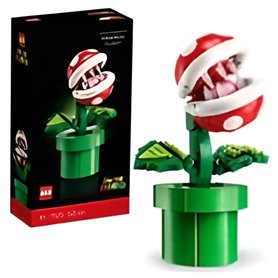 Lego Super Mario 71426 Plante Piranha, Figurine Articulée avec Tube et 2 Pieces, Maquette pour Adultes, Idée Cadeau LEGO Super Mario 71426 Plante Piranha