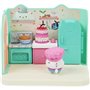 Gabby's Dollhouse Gabby et la Maison Magique - - Playset De Luxe La Cuisine De Petit Chou - 1 Figurine + Accessoires - A
