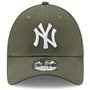 Casquette de Sport New Era League Essential 9Forty New York Yankees Vert (Taille unique)