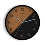 Horloge Murale Versa Noir Plastique 4