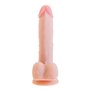Gode réaliste S Pleasures Beige Silicone (18 cm)
