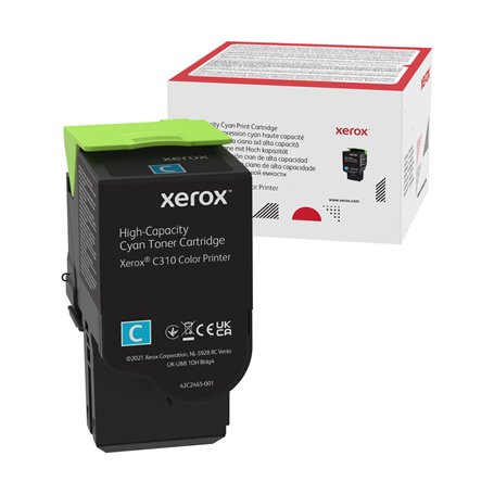 Xerox Cartouche de toner Cyan de Grande capacité Imprimante couleur ® C310/multifonctions ® C315 (5500 pages) - 006R04365