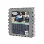 Sol protecteur pour piscine démontable Bestway Lay-Z-Spa 196 x 196 cm Gris Polyéthylène