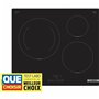 Bosch Serie 4 PUJ611BB5E plaque Noir Intégré 60 cm Plaque avec zone à induction 3 zone(s)
