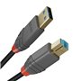 Lindy 36742 câble USB 2 m USB 3.2 Gen 1 (3.1 Gen 1) USB A USB B Noir