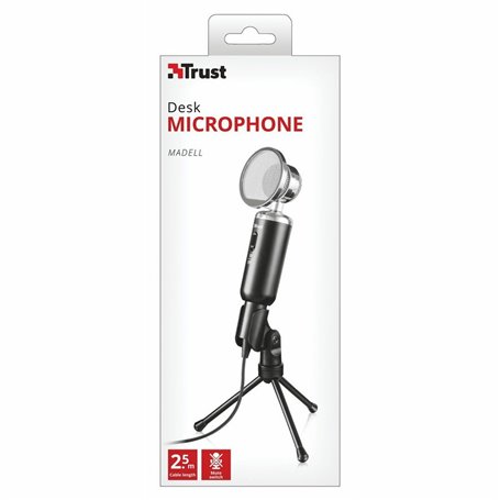 Trust 21672 microphone Noir Microphone de PC
