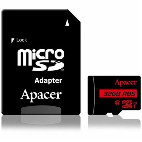 Carte Micro SD Apacer AP32GMCSH10U5-R 32 GB
