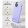 Coque iPhone 12 / 12 Pro Natura Lavande - Eco-conçue Just Green