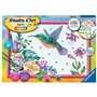Ravensburger Numéro d'art - grand - Colibri et fleurs exotiques