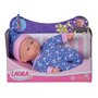 Poupon Laura Phosphorescent 20cm - Simba - Corps souple et pyjama étoilé