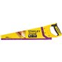 Scie égoine STANLEY SharpCut - Lame 450mm - Denture Universelle double biseau - Guide 45° et 90°