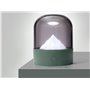 Lampe veilleuse à intensité et couleurs variables - Modèle Mont Blanc - Noire