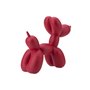 Décoration d'intérieur en résine - Modèle Chien Ballon - Rouge