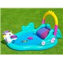 Plateforme de jeux d'eau gonflable - Modèle Licorne Magique