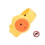 Bracelet répulsif anti-moustique ultrasons - Modèle Summer Fun - Jaune