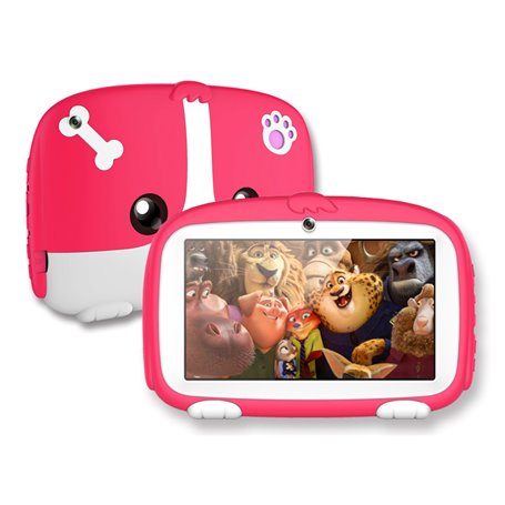 Tablette tactile enfant Android iCute 7 pouces - Rose