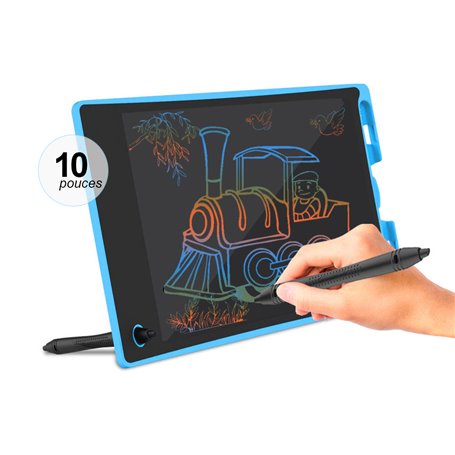 Tablette graphique LCD 10 pouces Couleur - Bleue