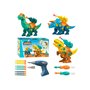Dinosaures 3en1 à assembler avec visseuse et cible