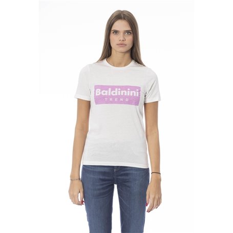 Baldinini Trend T-shirts Blanc Femme