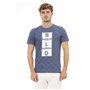 Baldinini Trend T-shirts Bleu Homme