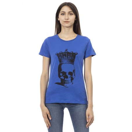 Trussardi Action T-shirts Bleu Femme
