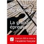 La grande épreuve