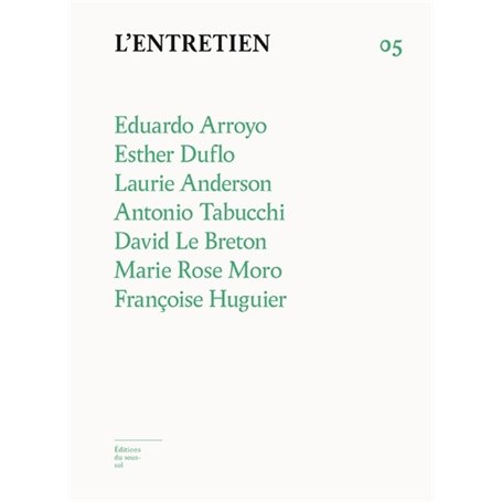 L'Entretien - Volume 05