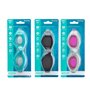 Bestway Lunettes de natation en silicone pour adultes Miroir Anti-buée Couleur assortie +14 ans Plage et piscine 21066