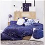 Housse de Couette HappyFriday Blanc Cosmos  Multicouleur 180 x 220 cm
