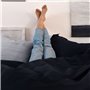 Housse de Couette HappyFriday BASIC Noir 260 x 240 cm