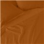 Drap housse HappyFriday BASIC Terre cuite 90 x 200 x 32 cm