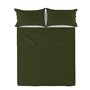 Drap HappyFriday Basic Vert Lit 1 persone