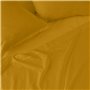 Drap housse HappyFriday BASIC Moutarde 180 x 200 x 32 cm