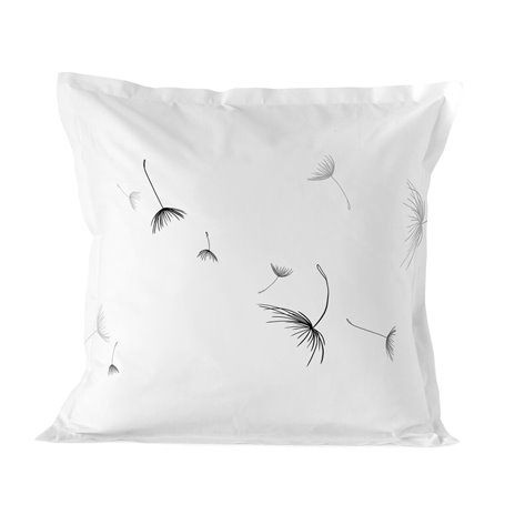 Taie d'oreiller HappyFriday Blanc Dandelion Multicouleur 60 x 60 cm
