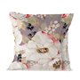 Taie d'oreiller HappyFriday White Peonies Multicouleur 80 x 80 cm