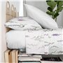 Jeu de draps HappyFriday Lavender Multicouleur Gran lit 2 persones