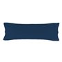 Taie d'oreiller HappyFriday BASIC Blue marine 45 x 155 cm
