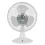 Ventilateur de Bureau Grupo FM 65786 25 W Ø 23 cm Blanc
