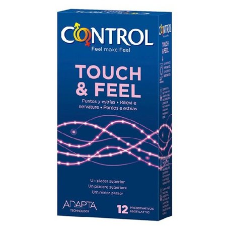 Préservatifs Touch and Feel Control (12 uds)